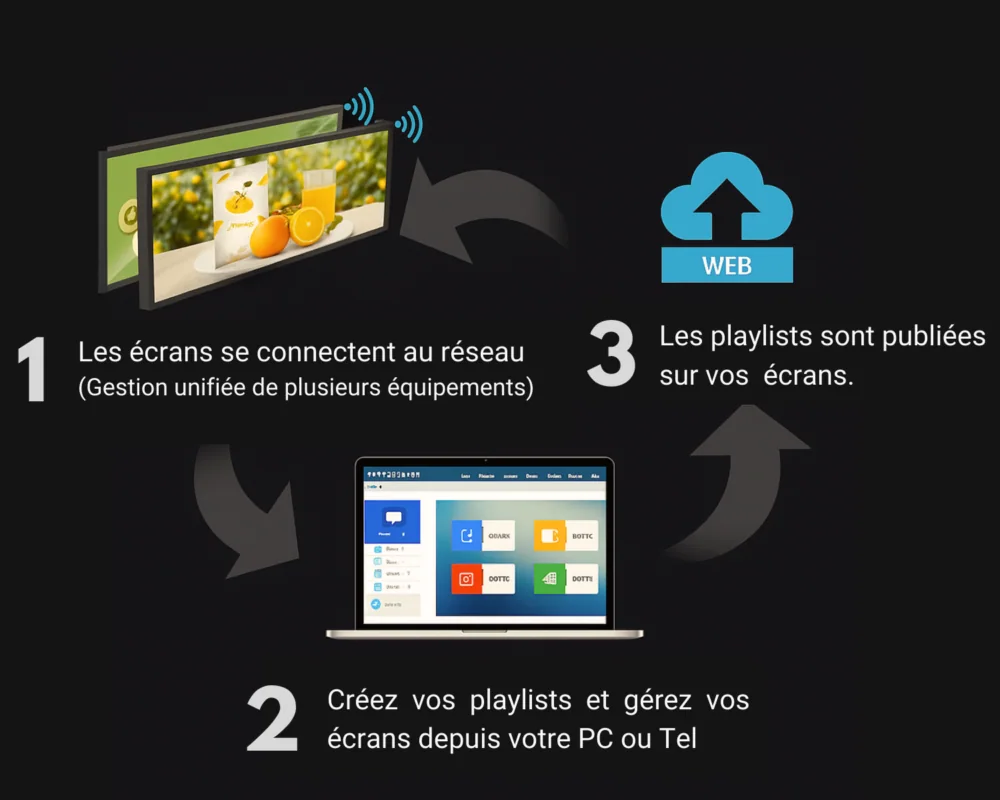 Caractéristiques d'un écran LED b2b-alive